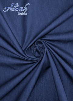 Tecido Jeans de Algodão. Alta qualidade, ótimo para Calças, Bermudas e Jaquetas. Composição: 75% Algodão 22% Poliéster 3% Elastano Largura: 1,51 Gramatura: 249 gr/m²