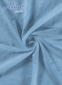 Tecido de Linho Air Flow. Composição: 70% Viscose 30% Linho. Largura: 1,40m. Gramatura: 200 gr/m