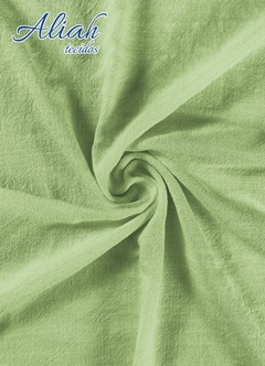 Tecido de Linho Air Flow. Composição: 70% Viscose 30% Linho. Largura: 1,40m. Gramatura: 200 gr/m