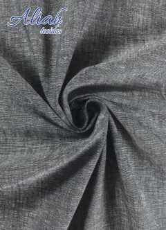 Tecido de Linho com Algodão. Composição 55% Linho 45% Algodão. Largura 1,40m. Gramatura: 120