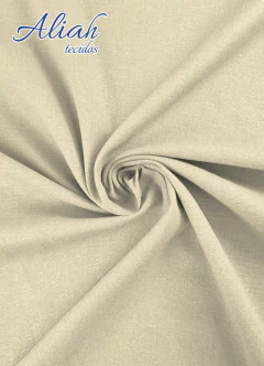 Tecido de Linho Misto com Elastano. Composição: 55% Linho 43% Viscose 2% Elastano. Largura 1,40 mt. Gramatura 190 g/m²