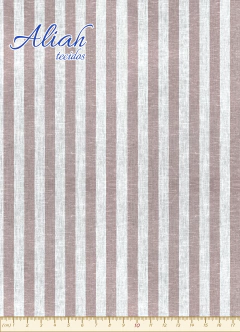 Tecido de Linho com Algodão Italiano Fio Tinto. Composição 55% Linho 45% Algodão. Gramatura: 132 Gr/m². Largura: 1,40m