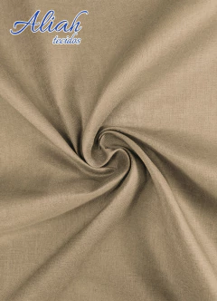 Tecido de Linho Puro. 100% Linho. Largura 1,40 m. Gramatura 190 g/m². Linho Puro Pesado. 