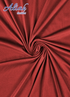 Tecido de Malha Suede. Composição: 93% Poliéster 7% Elastano. Largura: 1,50m Gramatura: 160gr/m²