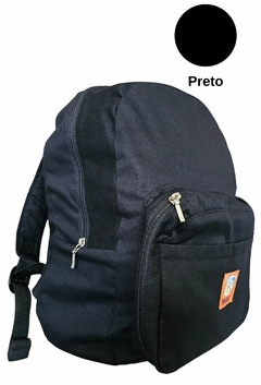 Mochila Passeio Colorful Preto - comprar online