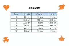 SAIA SHORT ARCO IRIS PRETO - comprar online