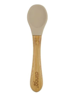 COLHER DE BAMBU E SILICONE FENDI