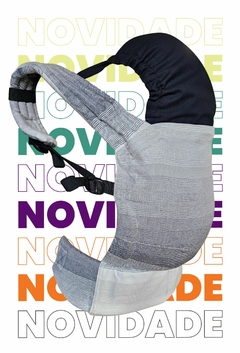 Fit garoa - Mochila evolutiva - tecido sarja cruzada - comprar online