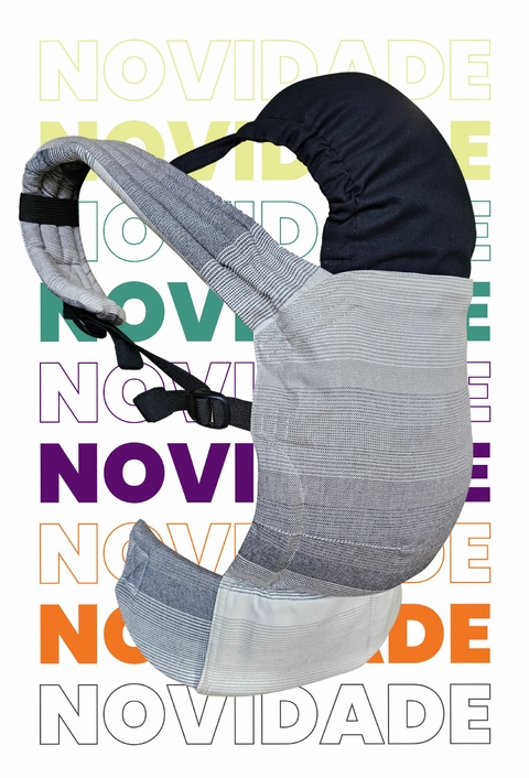 Fit garoa - Mochila evolutiva - tecido sarja cruzada - comprar online