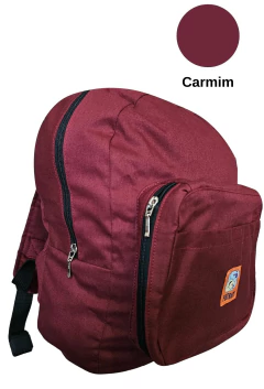 Mochila Passeio Colorful Carmim - comprar online