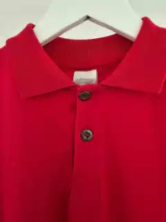 Tam 14 Camisa Polo 2 Botões Vermelha - comprar online