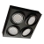 Aplique de techo PLAFÓN MODERNO AR111 – 4 LUCES - comprar online