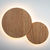 Aplique de pared/techo ECLIPSE MADERA - tienda online