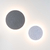 Aplique de pared/techo ECLIPSE FIELTRO