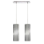 Lámpara colgante SANNE 2 LUCES - comprar online