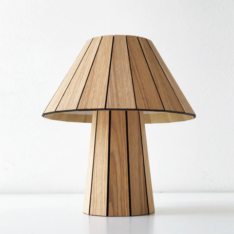 Lámpara de mesa MAJA CHICA MADERA