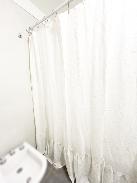 Cortina de baño Volado