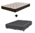 Conjunto Sommier: Colchón Cannon Exclusive + Box Vasenian 160X200 Queen Espuma Alta Densidad