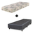 Conjunto Sommier: Colchón Cannon Princess + Box Vasenian 100x190 1 1/2 Plaza Espuma
