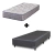 Conjunto Sommier: Colchón Suavegom Cambridge + Box Vasenian 100x190 1 1/2 Plaza Espuma