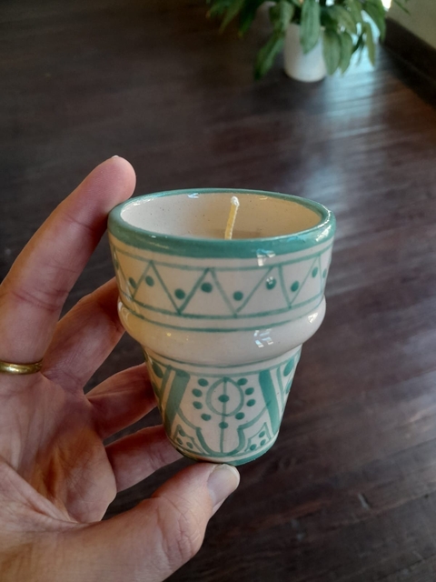 Vela aromática Marrakech rosa petit - comprar online