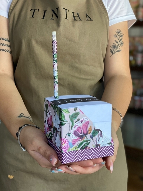 TACO DE PAPEL CON LÁPIZ FRENCH - comprar online