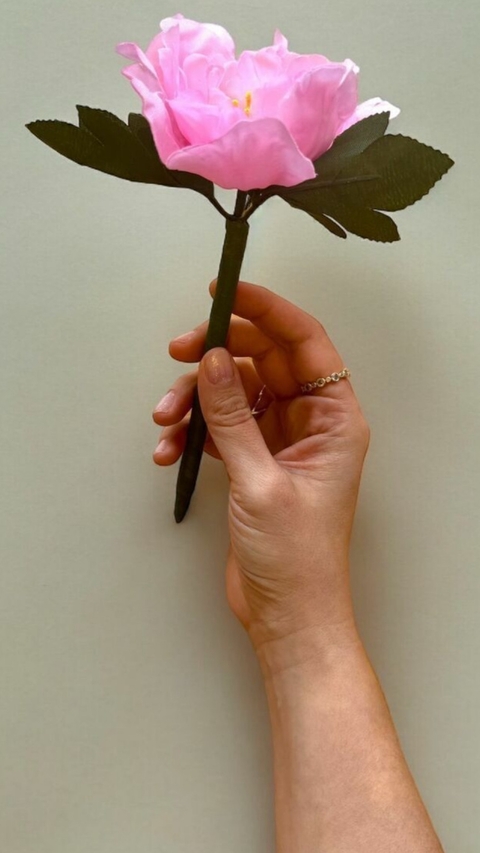 Lapicera Desk Flor de tela - comprar online