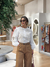 Camisa Bordada - Delmara Azevedo Store