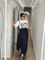 Saia Moletom Midi - Delmara Azevedo Store