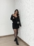 Conjunto Vestido Pedras e Casaco