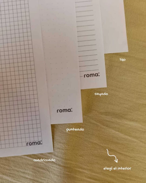 Repuesto x20 hojas A5