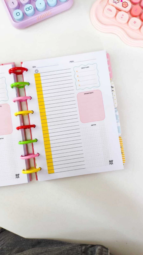 My planner Octavia - agenda sin fechas con discos - comprar online