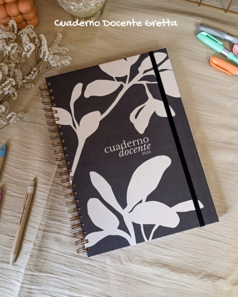 Cuaderno Docente 2026 Gretta - A4 - comprar online