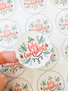 Stickers "Feliz Cumpleaños"