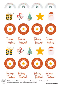 Kit Navideño 02 - imprimible - tienda online