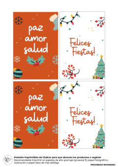 Kit Navideño 02 - imprimible