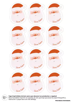 Kit Navideño 02 - imprimible - comprar online