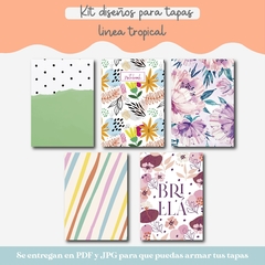 Kit tapas tropical - Imprimible