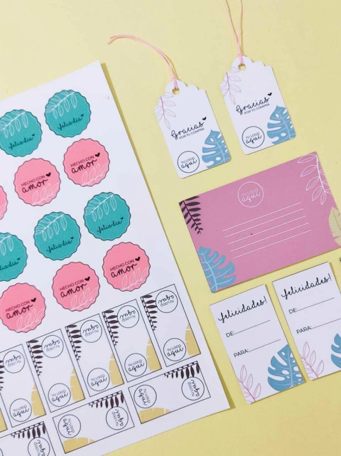 Combo emprendedor "pastel"