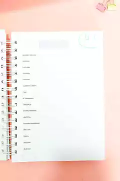 Cuaderno de embarazo "floral" - tienda online