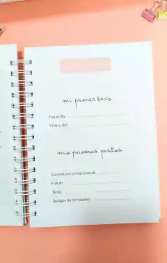 Cuaderno pediátrico "coral" en internet