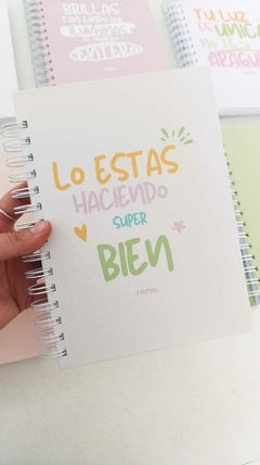 Cuaderno A5 - Lo estas haciendo bien - comprar online