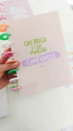 Cuaderno A4 discos - Sin prisa - comprar online