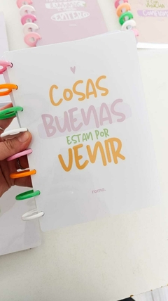 Cuaderno A5 discos - Cosas buenas - comprar online