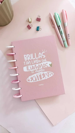 Cuaderno A4 discos - Brillas - comprar online