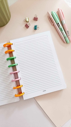 Cuaderno A5 discos - Otto en internet