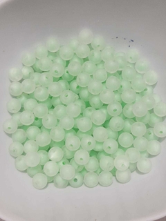Bola Fosca Com Miolo Passante 14mm Em Acrilico Com 50gr - comprar online