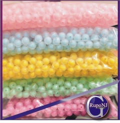 Perolas ABS Tamanho 10mm Fosca Pacote Com 250 gramas