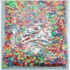LETRAS PASSANTES PACOTE COM 500G COLORIDA