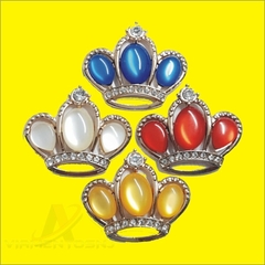 Pingente para chinelo Modelo Coroa pacote com  4pares